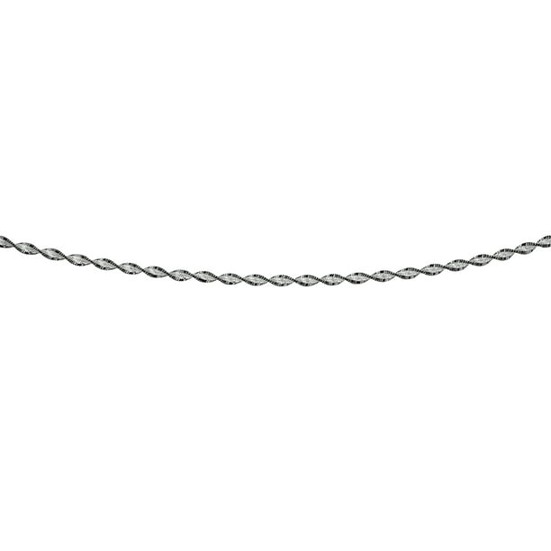 Sterling Silver Yellow Rhodium Diamond Cut Sparkle Chain Anklet Bracelet 9 10 11 